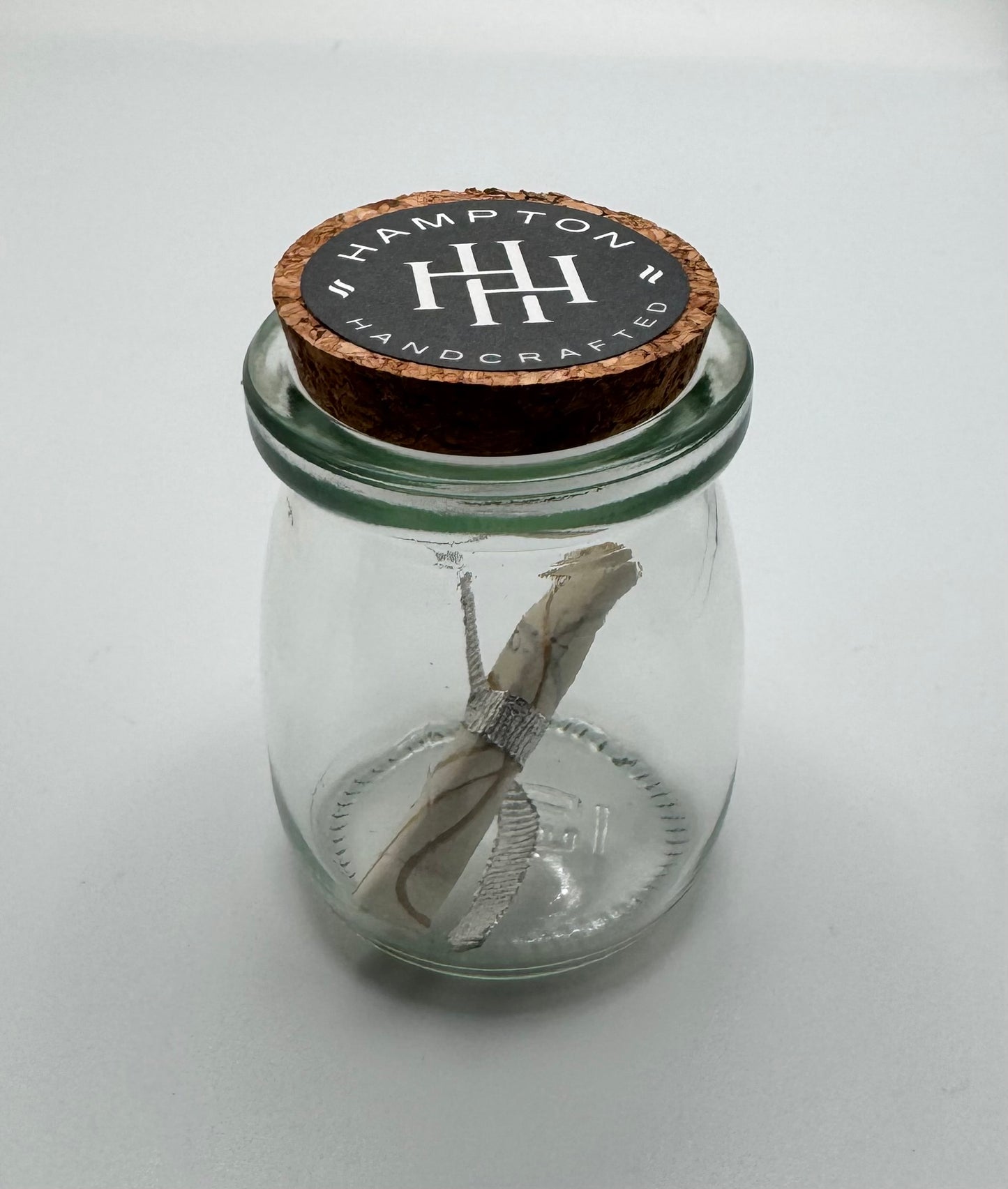 Message in a jar (handwritten)