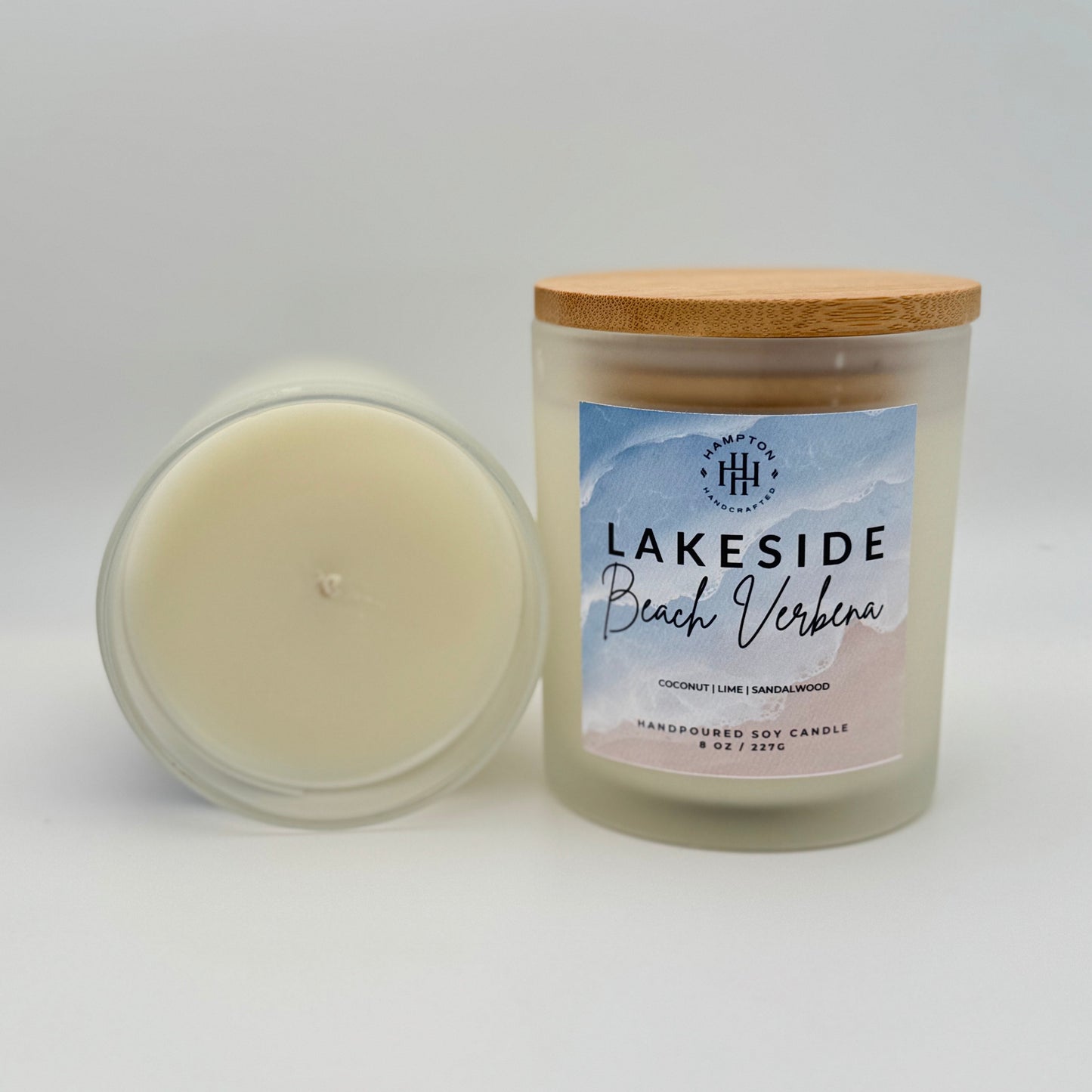 Lakeside Beach verbena candle